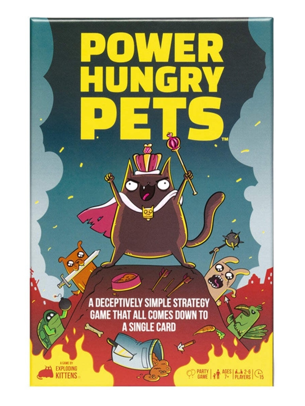 🆕️ Power Hungry Pets Game by Exploding Kittens
